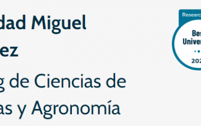 La UMH, la mejor universidad de España en “Plant Science and Agronomy”. La 49 del mundo.
