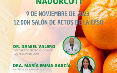 (Español) Seminario: Mejora de la Calidad y Vida Útil de la Mandarina Nadorcott