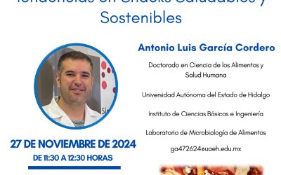 Seminario ‘Tendencias en Snacks Saludables y Sostenibles’ desde México en la EPSO