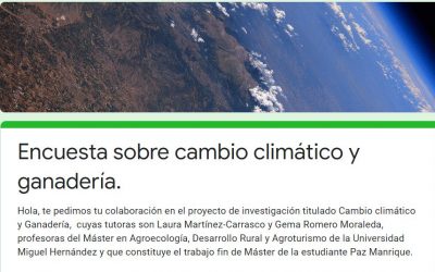 [:es]Ganadería y Cambio climático: tu opinión es importante !![:]