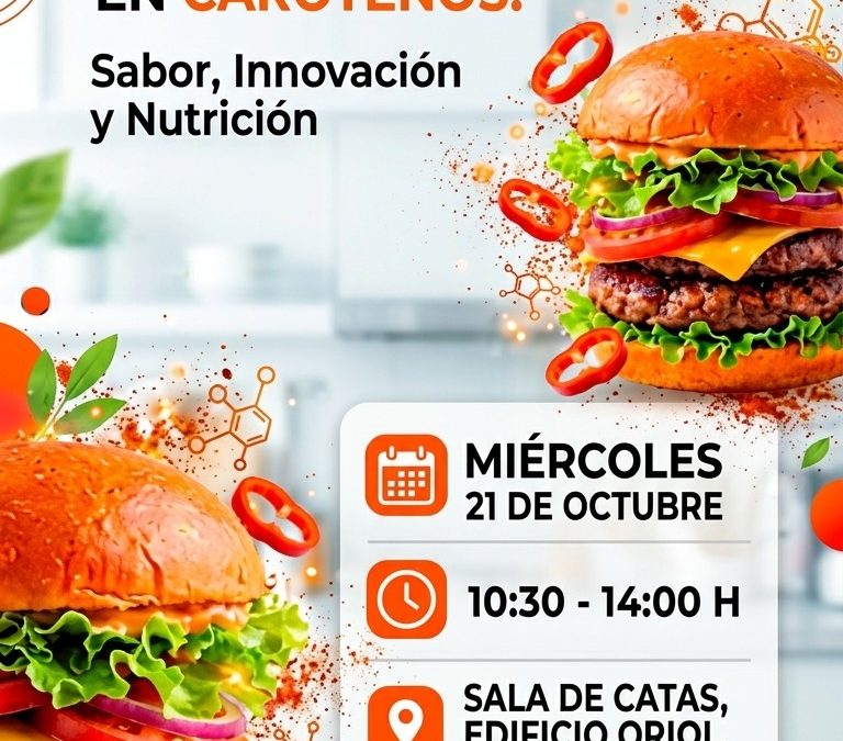 CATA DE HAMBURGUESAS DE TERNERA ENRIQUECIDAS EN CAROTENOS