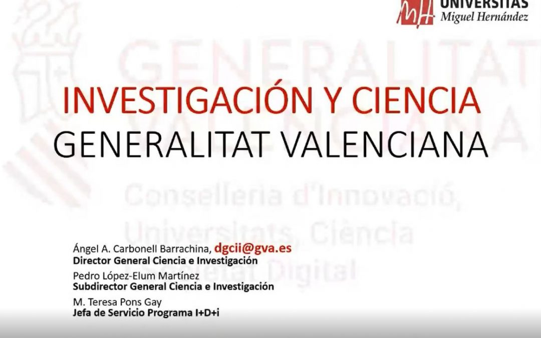 Ya disponible el vídeo de la charla informativa sobre la convocatoria de subvenciones 2022