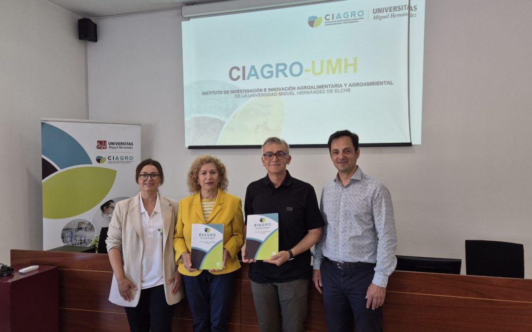 El Instituto CIAGRO-UMH presenta su Plan Estratégico 2025-2028 con una apuesta firme por la innovación, la transferencia y la sostenibilidad